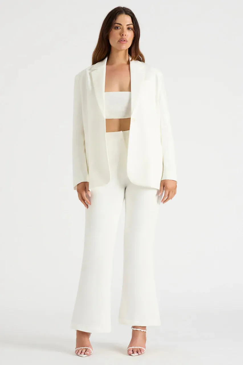 The Oversized Blazer White