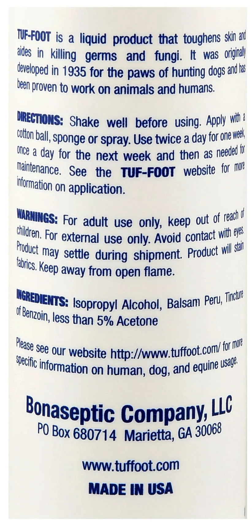 Tuf-Foot, 7 oz
