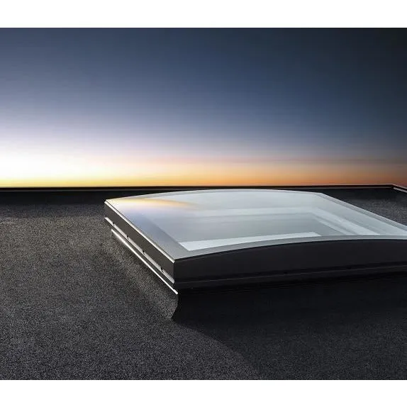 VELUX CFU 060060 1093 Fixed Curved Glass Package 60 x 60 cm (Including CFU Double Glazed Base & ISU Curved Glass Top Cover)